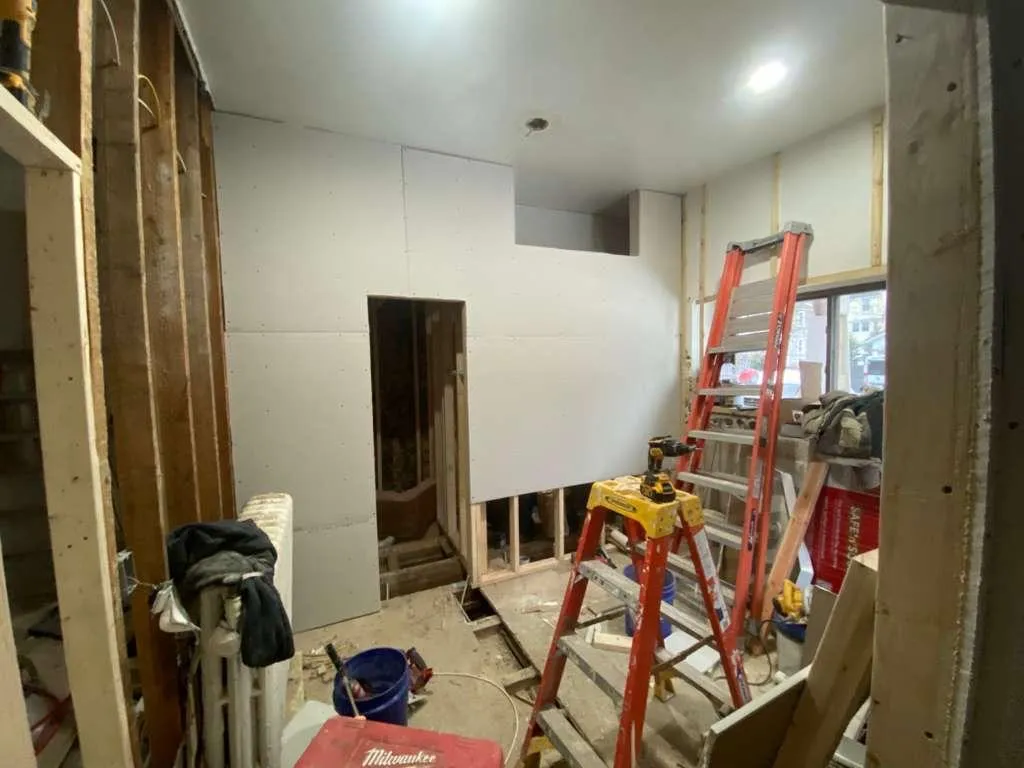 Home addition project completed