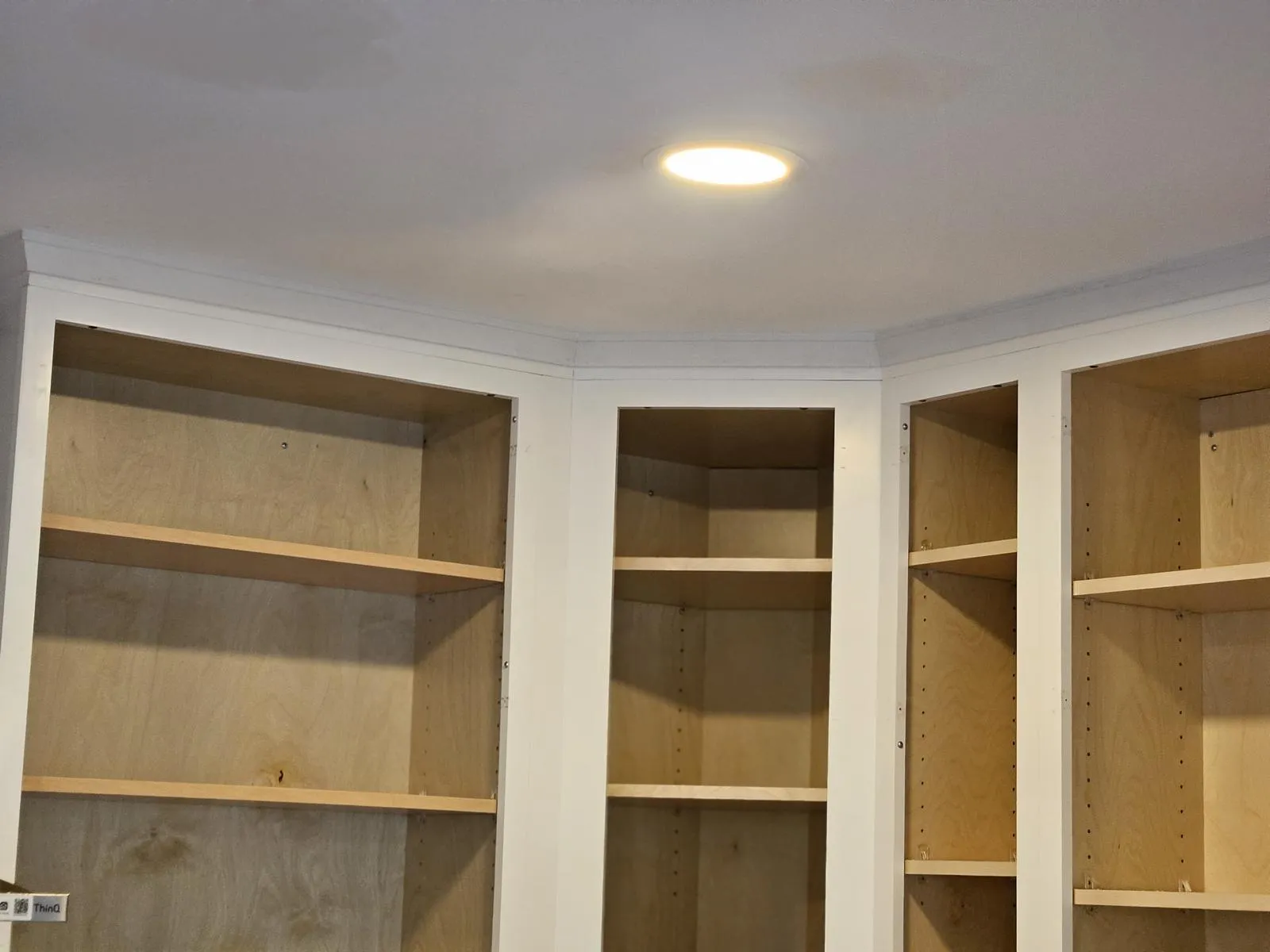 Surface preparation done before finish coats