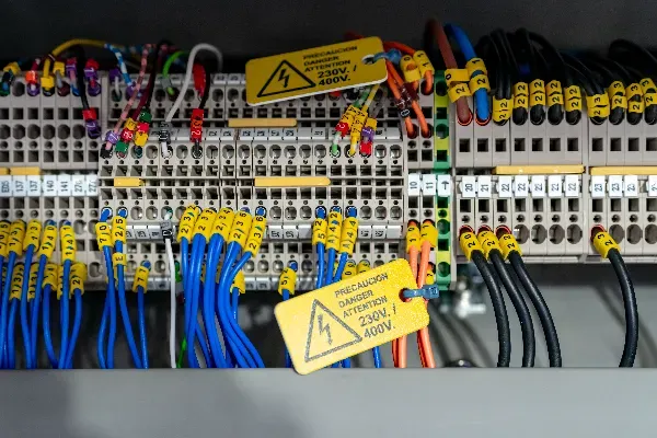 Breaker panel labeled circuit by circuit