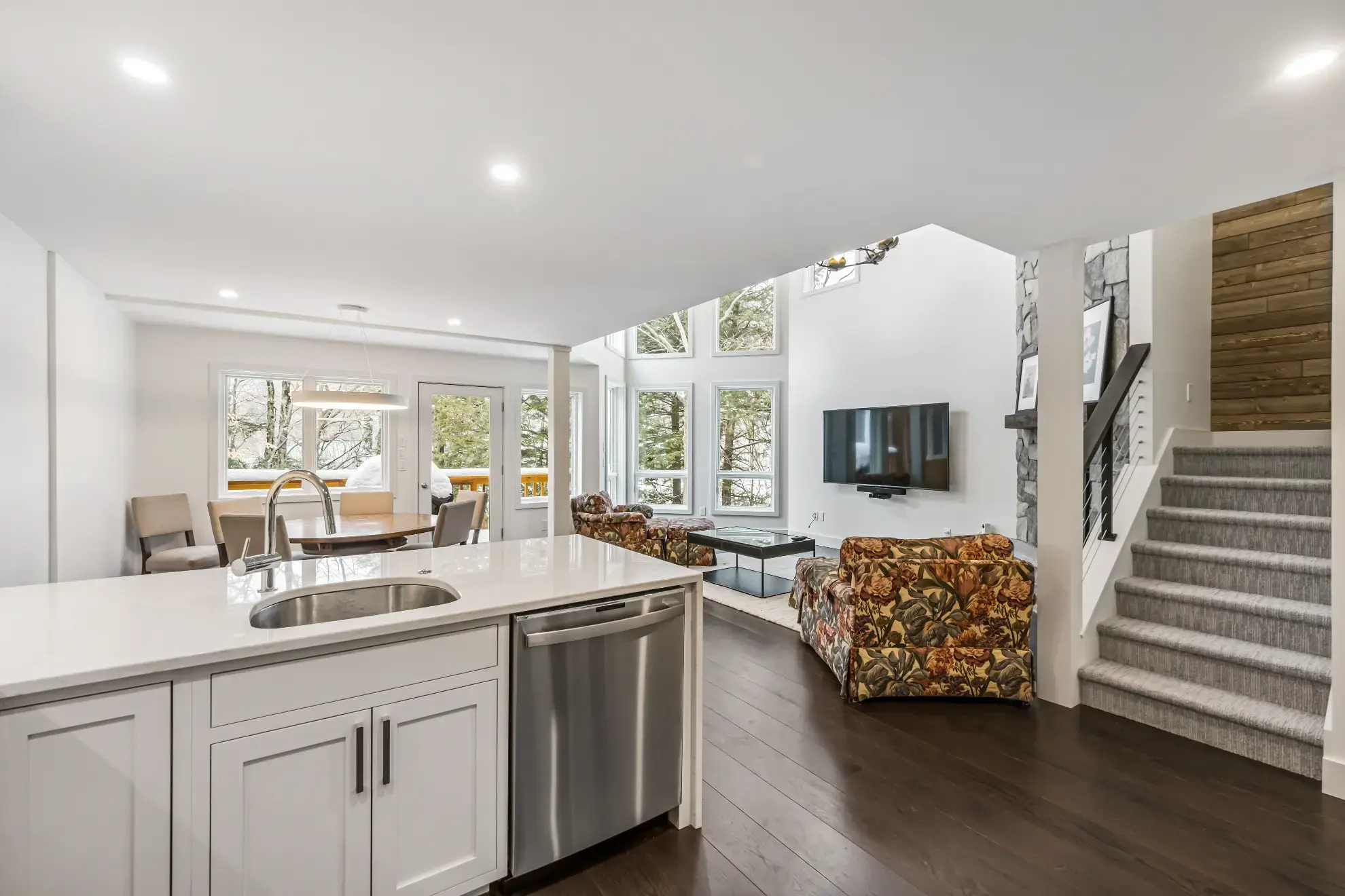 Home remodeling project in a New York residence