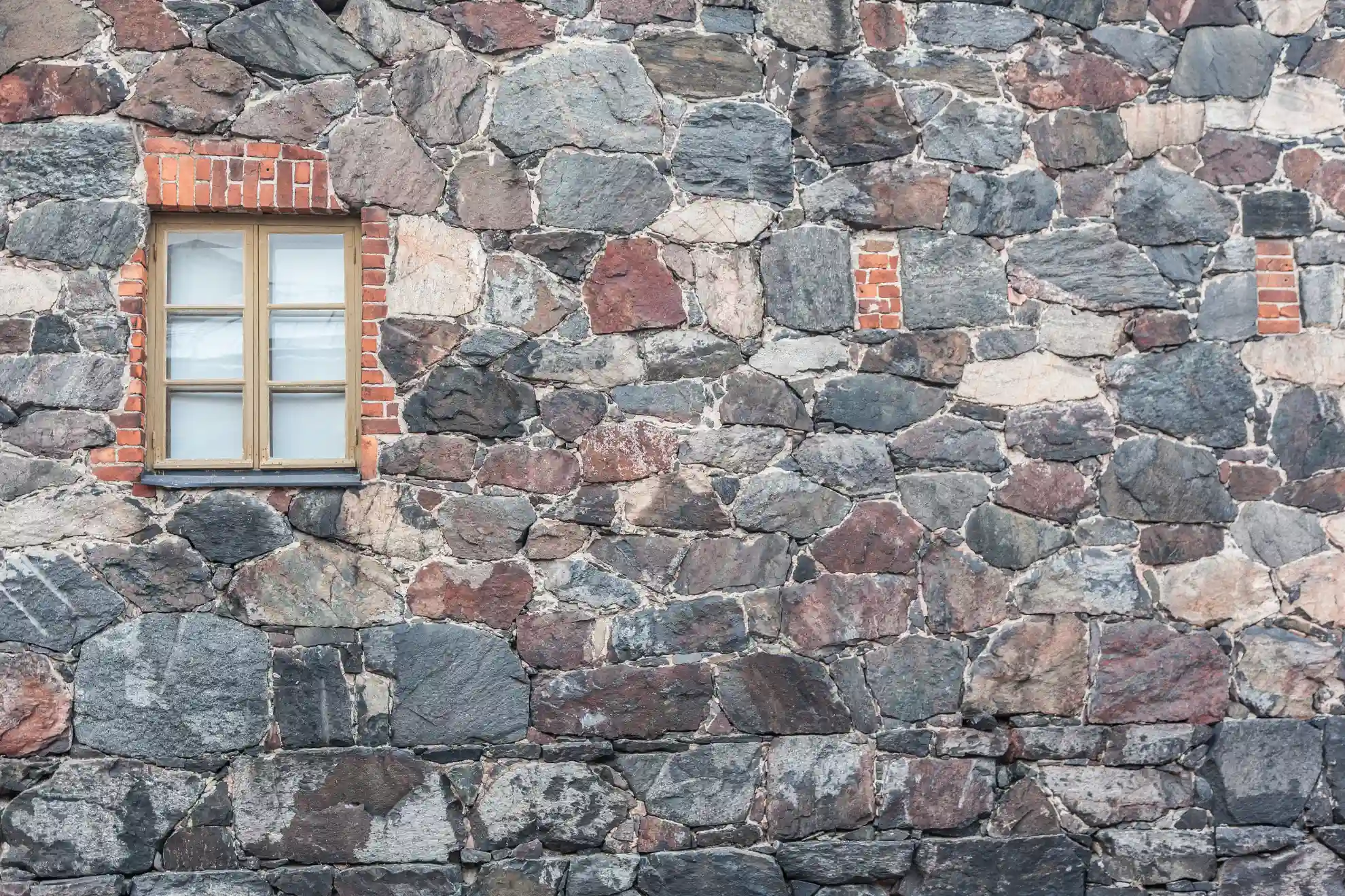 Detailed masonry repair completed