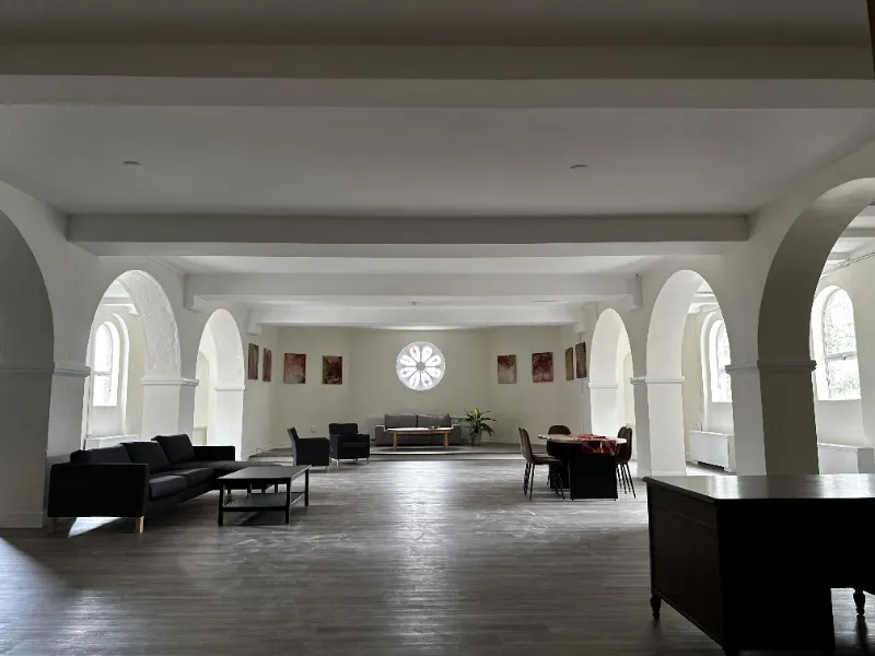 Interior walls and trim painted