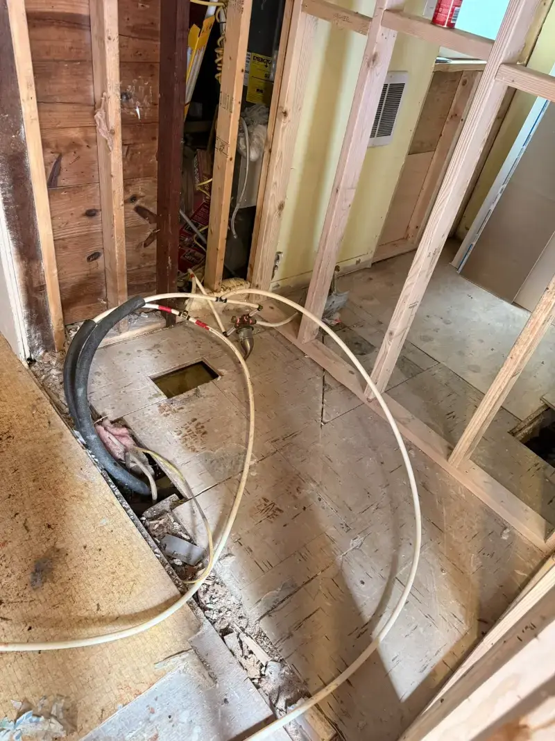 Electrical repair in a New York home