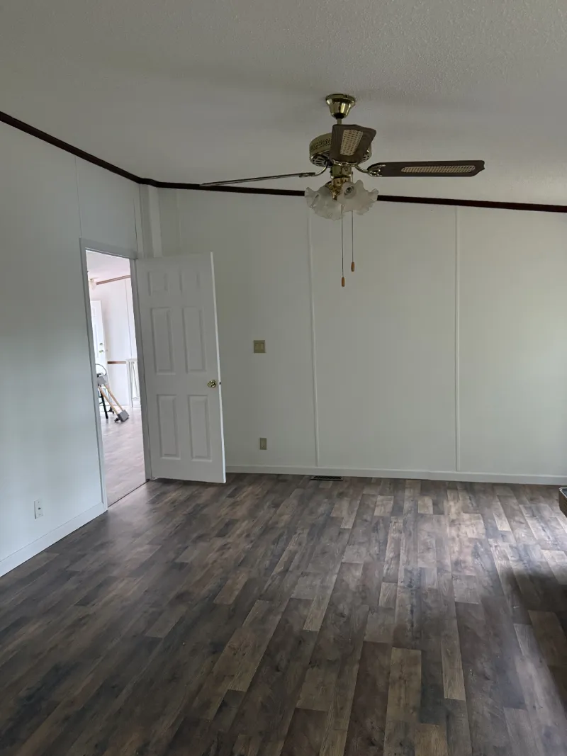 Residential painting project completed